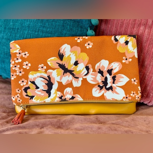 RACHEL PALLY Canvas Clutch Bag Floral - Picture 3 of 13